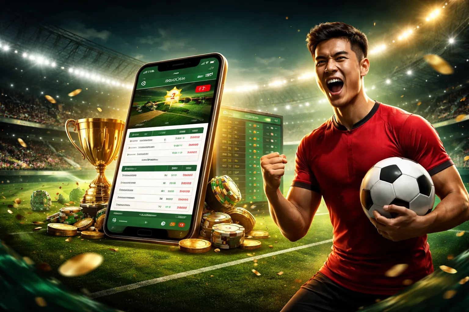 Hình ảnh đa dạng trò chơi từ slot, casino trực tuyến đến cá cược thể thao